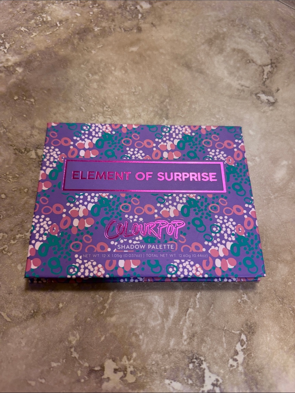 Colourpop Element of surprise palette